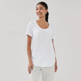 Active Scoop Neck T-Shirt