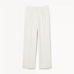 Wide Leg Pleated Trouser
