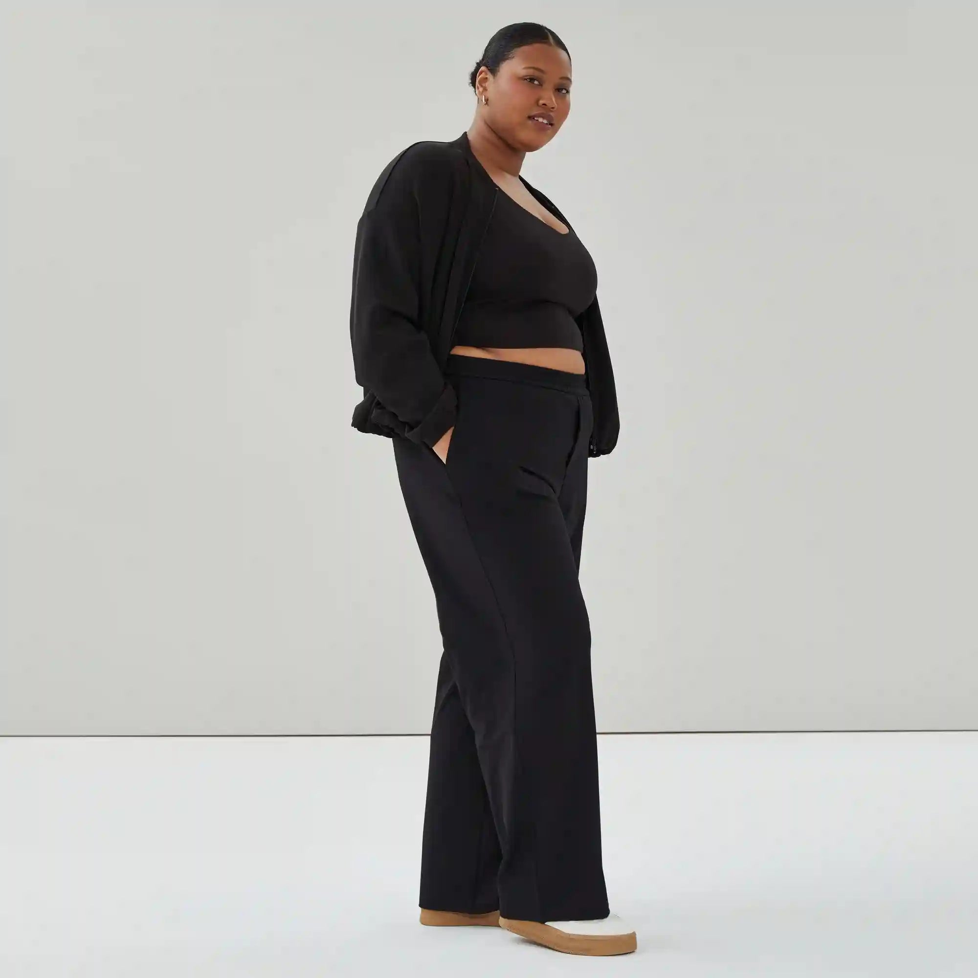 Women+ On-the-Go Wide Leg Pant