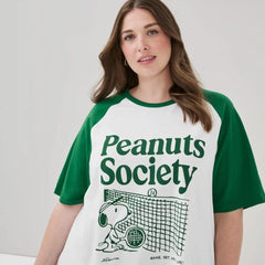 Women+ Peanuts Snoopy Vintage T-Shirt