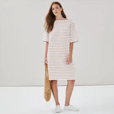 Striped T-Shirt Dress