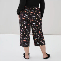 Women+ Printed Cropped Sleep Pant