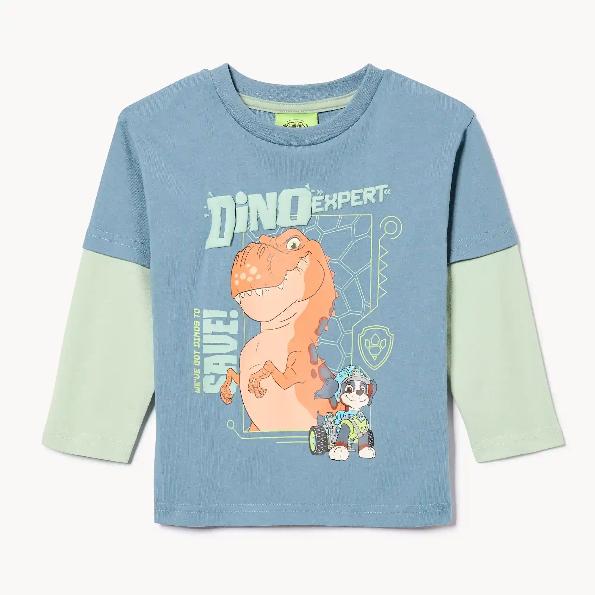 Toddler Boys' Paw Patrol Layered Long Sleeve Top