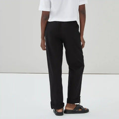 Linen Cotton Roll Cuff Pant
