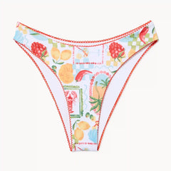 Printed Bikini Bottom