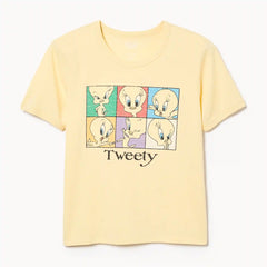Looney Tunes Tweety Ringer T-Shirt