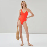 V-Neck Swimsuit
