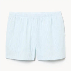 Seersucker Striped Sleep Short