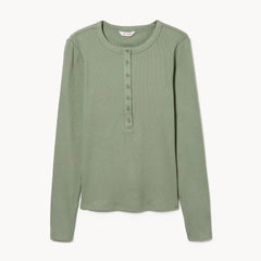 Henley Long Sleeve Top