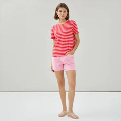 Striped Crewneck T-Shirt