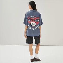 Adult Route 66 Graphic Shirt