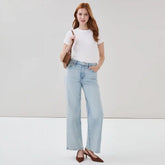 High Rise Wide Leg Jean