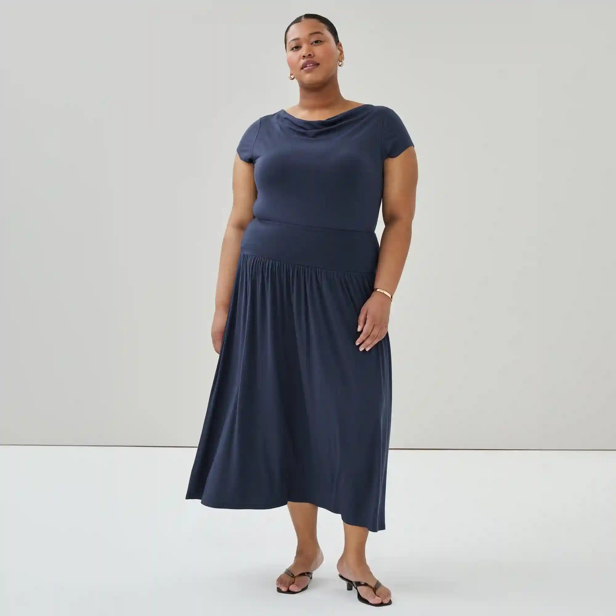 Women+ Drop Waist Maxi Skirt