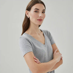 Organic Cotton V-Neck T-Shirt