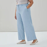 Women+ Light Wash Pull-On Pant