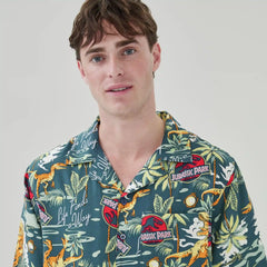 Men's Jurassic Park Gauze Shirt