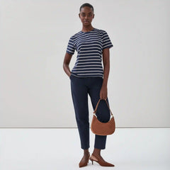 Crewneck Striped T-Shirt
