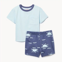 Baby Boys' Cotton T-Shirt Set