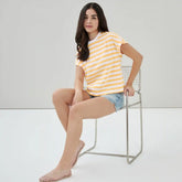 Striped Dolman T-Shirt