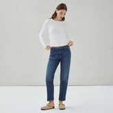 Relaxed Dark Wash Jean