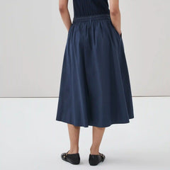 Flared Midi Skirt