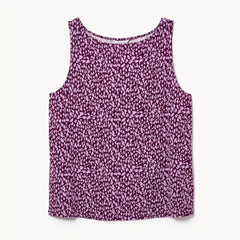 Women+ Printed Boat Neck Top