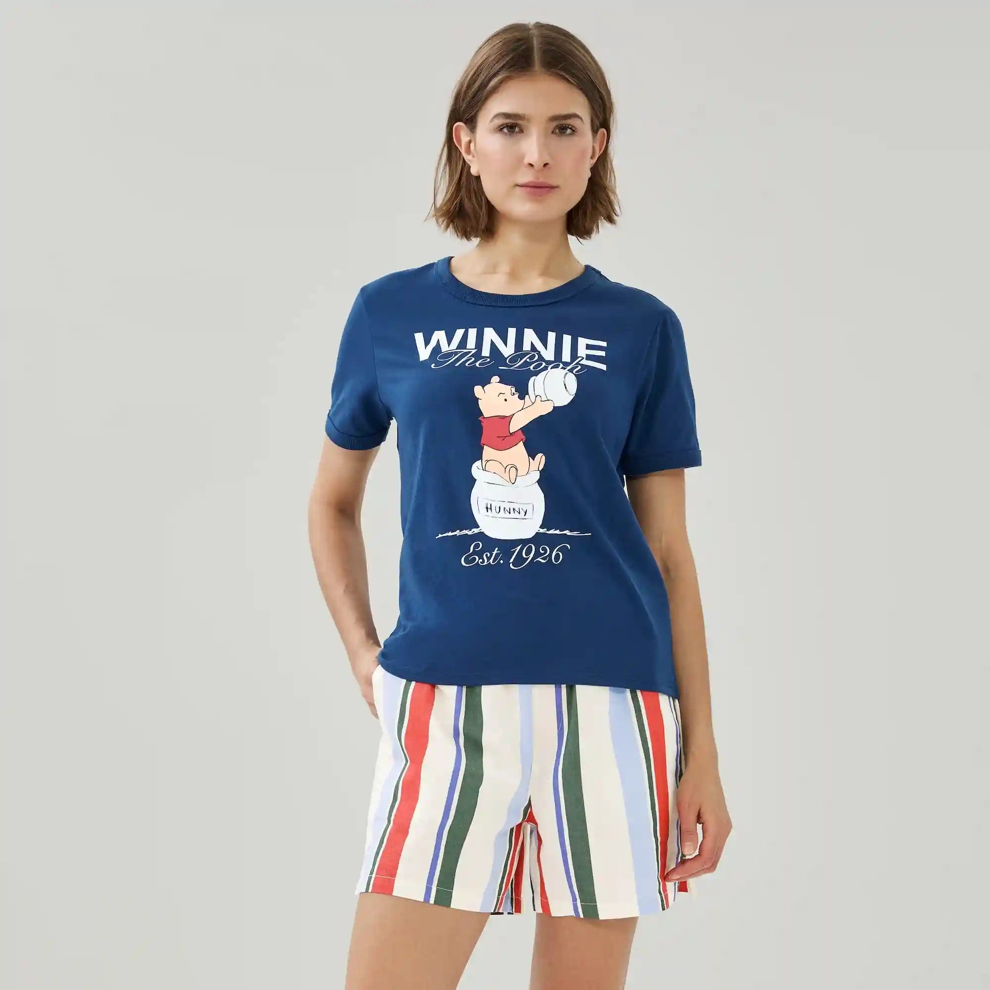 Disney Winnie the Pooh Ringer T-Shirt