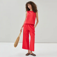 Linen Cotton Tank