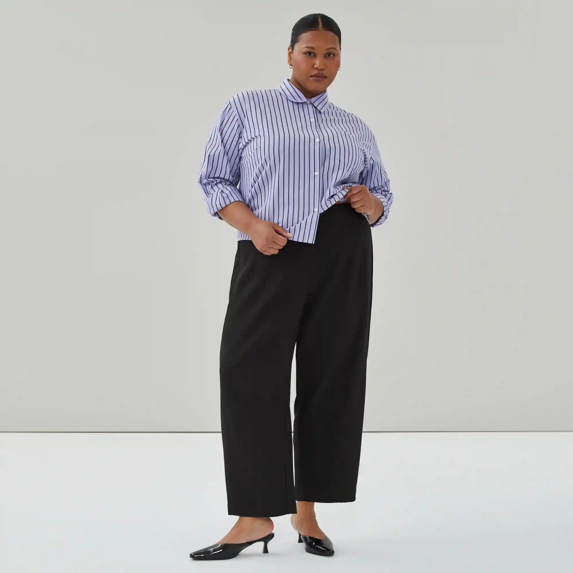 Women+ Barrel Leg Trouser