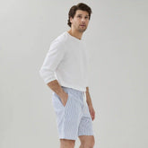 Men's Striped Sleep Short