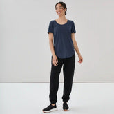 Active Scoop Neck T-Shirt