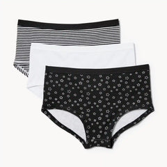 Kid Girls' 3-Pack Boyshort