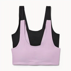 Kid Girls' 2-Pack No Show Bralette