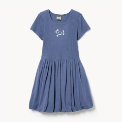 Kid Girls' Disney Stitch Bubble Hem Dress