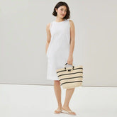 Linen Cotton Shift Dress