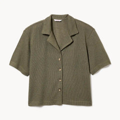 Relaxed Camp Collar Shirt