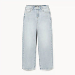 Wide Leg Light Wash Jean