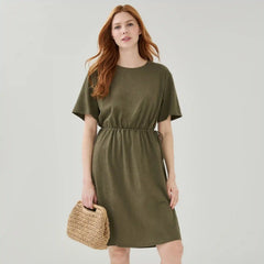Drawstring Dress