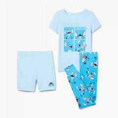 Kid Girls' Disney Stitch 3-Piece Sleep Set