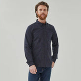 Men's Flex Printed Button-Down Shirt
