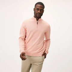 Men's Essential Quarter-Zip Sweater