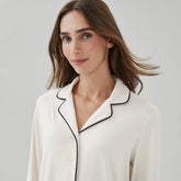 Notch Collar Sleep Shirt