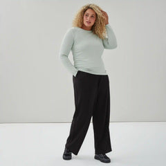 Women+ SoftWash Ribbed Long Sleeve