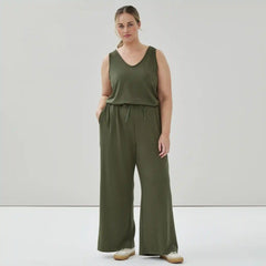 Women+ Active Micro French Terry Jumpsuit