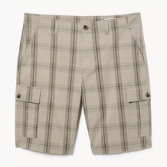 Men's Flex Plaid Cargo Short