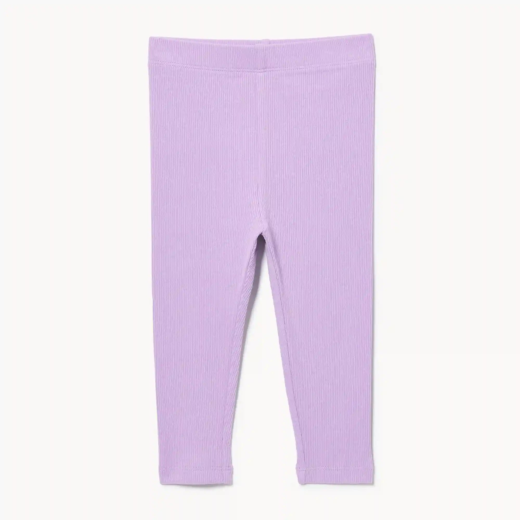 Baby Girlsâ Ribbed Legging