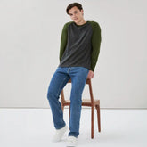 Men's Organic Cotton Long Sleeve Top