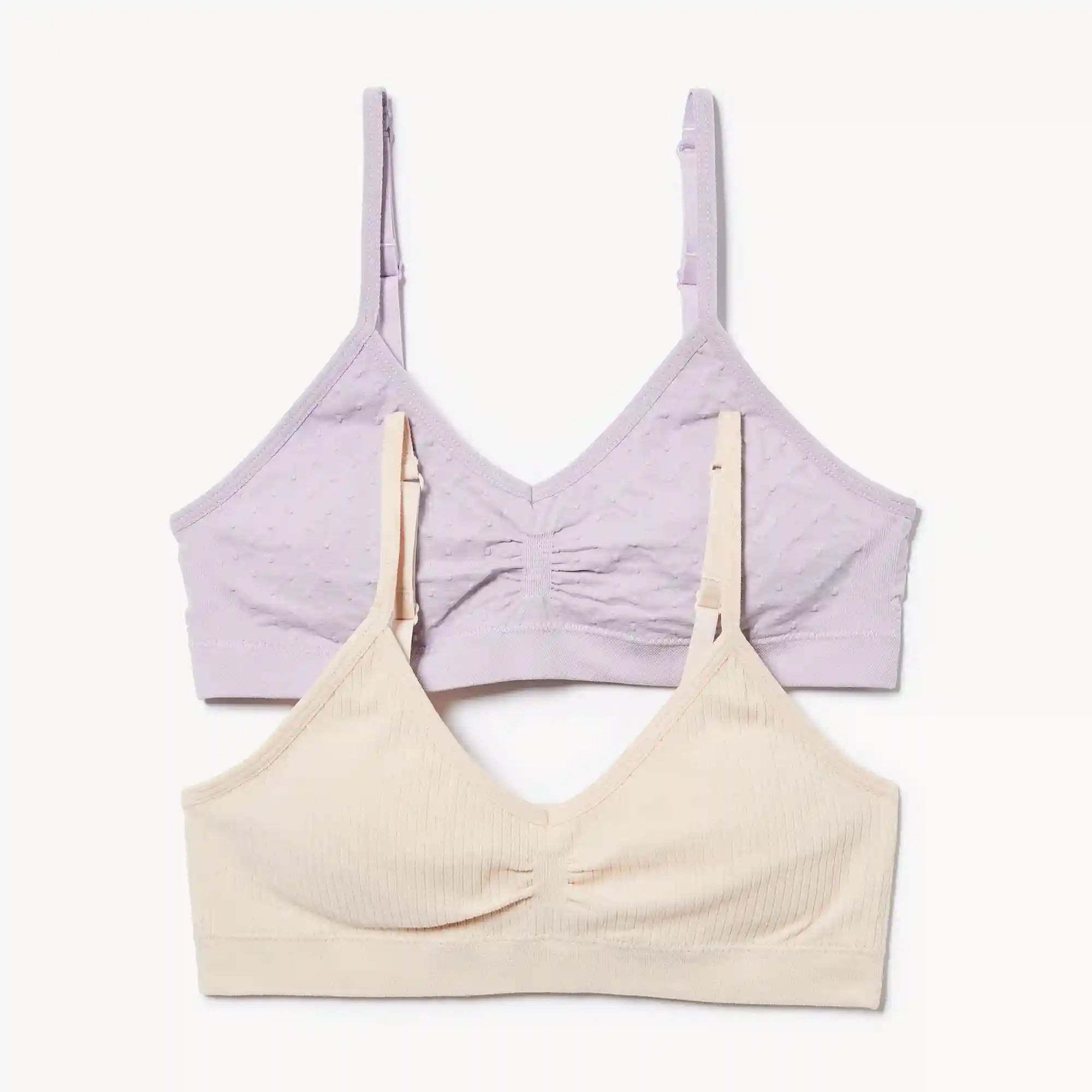 Kid Girls' 2-Pack Seamless Bralette