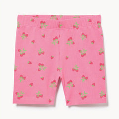 Toddler Girls' Printed Bike Short