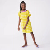 Kid Girls' Striped Cover-Up Dress